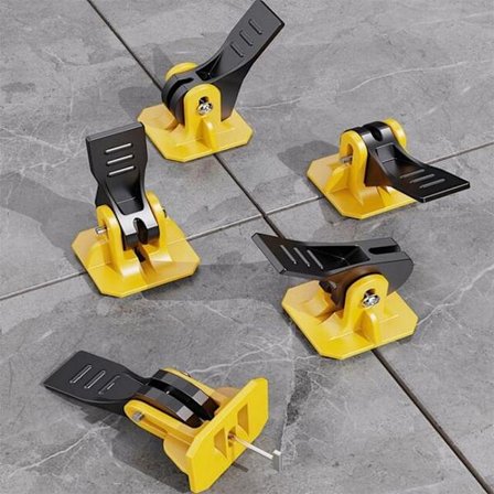 Lattiaposliinikiinnikkeet keraamiset tasoittimet laattojen asettamiseen Tile Leveling System Pro Tools