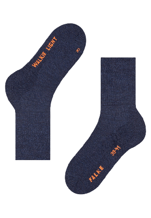 Falke Walkie Light Unisex Boot Socks Strumpor Herr Blå 44-45