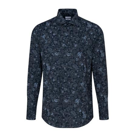 Seidensticker Business Shirt Regular , Blauw , Heren , Maat: 8XL