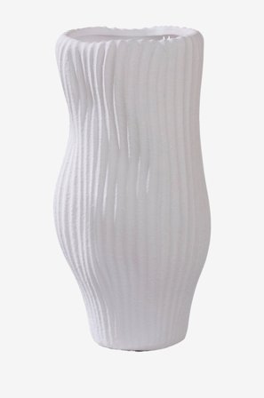 Eightmood - Vase Stonehaven large - Hvit - Krukker & vaser - Fra Homeroom