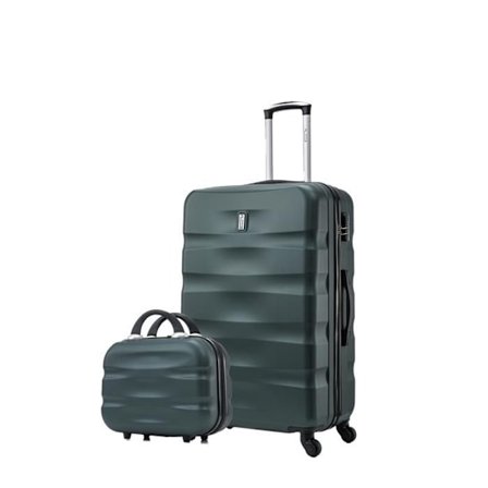 Valis storlek - CELIMS - 75 cm - 90 liter - Inbyggt lås - ABS Grön