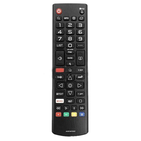 Multifunksjonell fjernkontrollerstatning for LG AKB75675303 TV-fjernkontroll