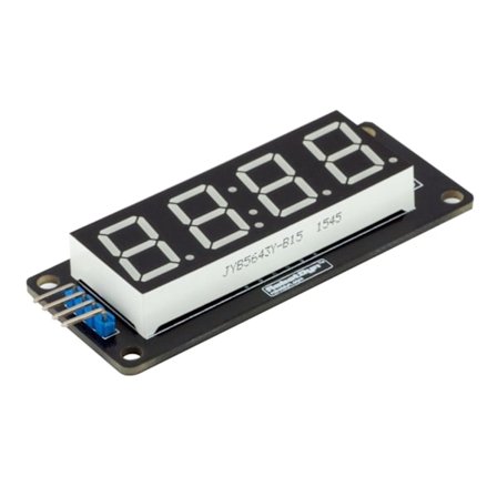 7 Segment Digital Tube Led Modul Tavle Display Ur Panel 4bit Til Arduino