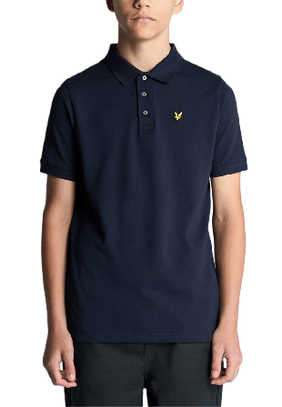 Lyle & Scott Plain Polo Shirt Skjortor blusar Herr Blå 164/170