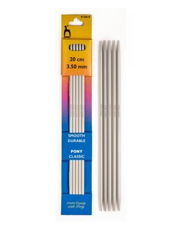 Strømpepinde 2 mm - 15 mm - Pony