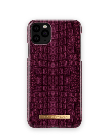 Fashion Case iPhone 11 PRO MAX Burgundy Croco