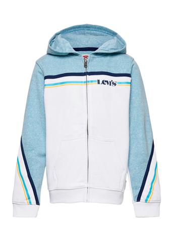 Lvb Colorblocked Fz Hoodie Blue Levi's