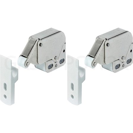 x2 Mini Touch Catch Lås Skab RV Skabsdøre