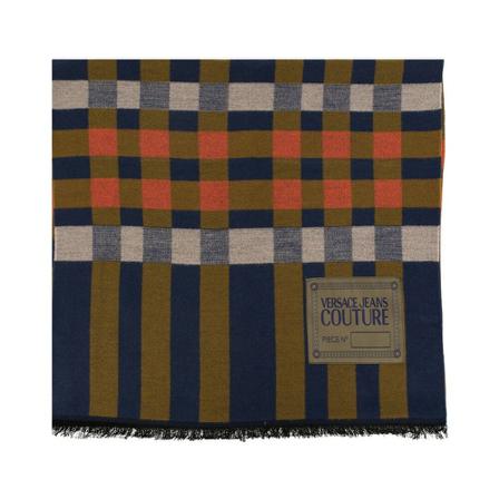Versace Jeans Couture - Halsdukar - Blå - Herr - Storlek: One Size, Herr, Storlek: ONE SIZE