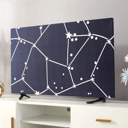 TV-suoja Väderbeständig Dammtät Universal Elastisk hängande TV-skydd för hem Typ 3 55in
