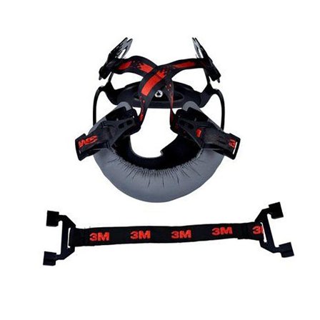 3M SecureFit X5-6PTSUS Hjelminnredning til X5000-hjelm, 6 punkter, Hodebeskyttelse