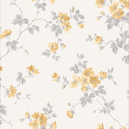 Duro Tapetprov, Kristina 387-05P Hav & Land, Gul, L, , Färg & tapeter