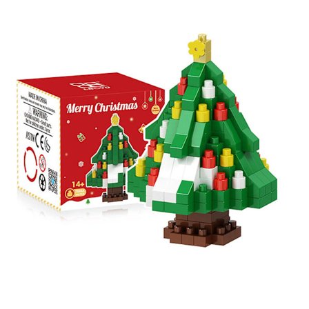 Juhlava Joulu Rakennuspalikat tyyli 4