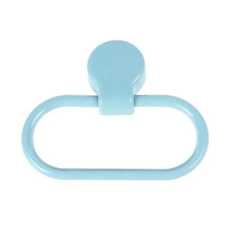 [CA] Veggmontert Håndkleholder Håndkleslynge Hylle Håndkleslyngeholder Ingen Boring Håndkleholder Blå