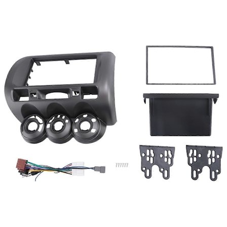 Autoradion kehys Honda Fit Jazz City LHD One Din DVD Stereo CD Paneelin Asennus Trim Kit