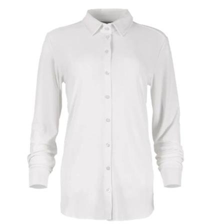 Maicazz Garbi Blouse Offwhite , Wit , Dames , Maat: 3XL