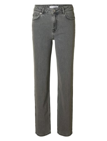 Selected | Slfalice Mw Straight Eloise Grey Jeans | 30 x 32