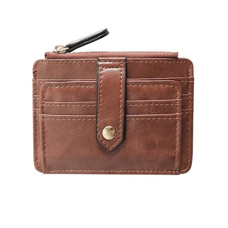 Liten plånbok med dragkedja