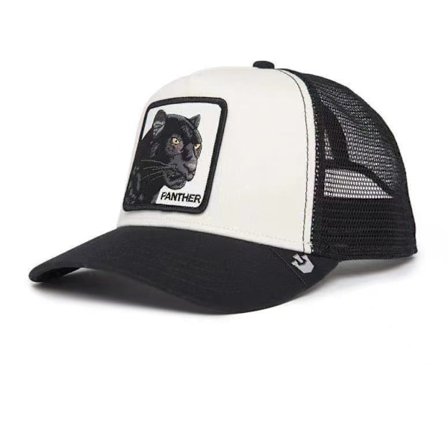 Sort Panter Mesh Cap til Voksne Sommer Baseball Cap Trucker C