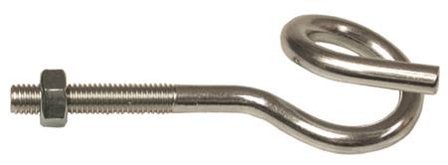 Habo 71340 Trapeskrok M8 x 100 mm, 115 Z 2-pakning, Innfesting