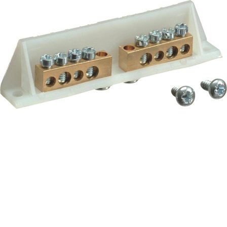 Hager VZ722 Nullskinne 2-polet 2 klemmer per pol, Elfordeling & strømforsyning