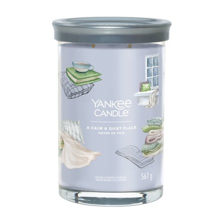 Yankee Candle Signature Tumbler Candles A Calm & Quiet Place 567g - Candela Profumata