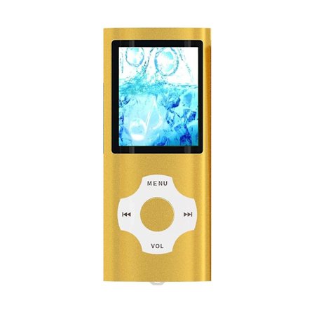 Mp3-soitin/mp4-soitin 64gb/32gb/16gb muistilla SD-kortti Ohut klassinen digitaalinen LCD-näyttö 1,82 tuuman näyttö Mini- USB portti, FM-radio, ääni