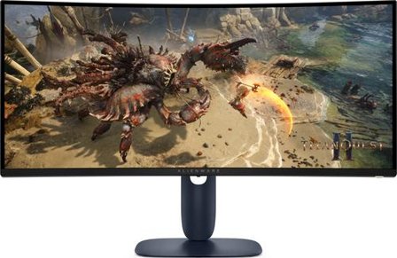 DELL Alienware 34 Gaming Monitor AW3425DWM 86.36cm 34inch VA 3440x1440 21:9 400cd/m2 180Hz HDMI DP USB