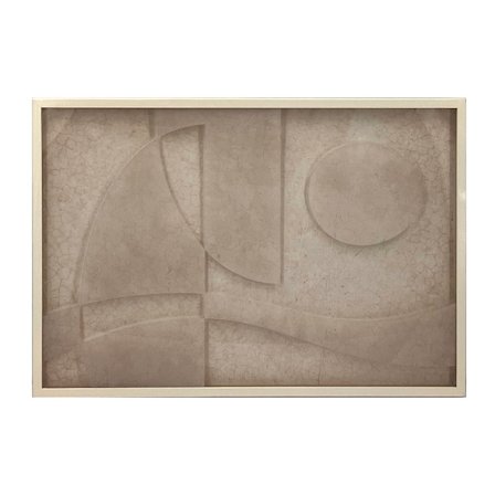 Airy Shadows -koristemaalaus, 70x50cm, puunbeige