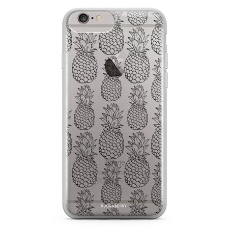 Bjornberry Skal Hybrid iPhone 6/6s Plus - Svart Ananas