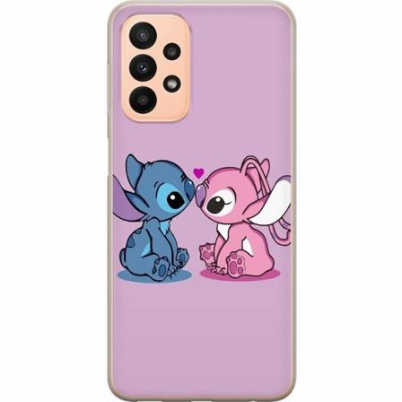Samsung Galaxy A23 Genomskinligt Skal Lilo And Stitch