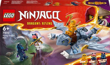Lego Ninjago Ungdragen Riyu Legetøjssæt 71810, Børn & Forældre, Motorik & Bevægelse, Klodser Og Stabletårne