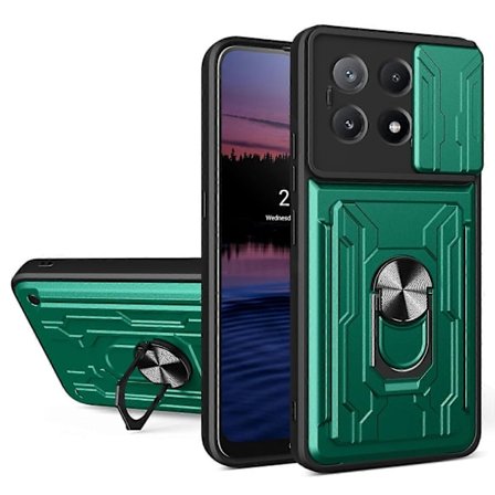 Storkøb af Xiaomi Redmi K70E 5G Poco X6 Pro 5G Etui PC TPU Støtteben Telefon Bagcover med
