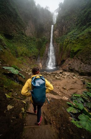 Osprey Transporter Roll Top WP 30L Night Jungle Blue