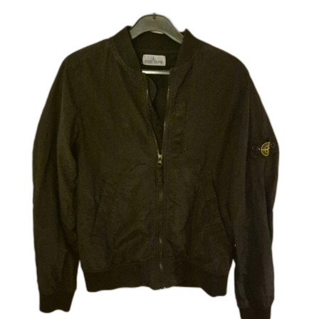 Svart bomberjacka från Stone Island
