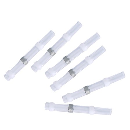 100 stk. 26-24AWG Vandtætte Varmekrympende Loddemuffer Tætning Trådsplejsning Butt Terminalforbindelser