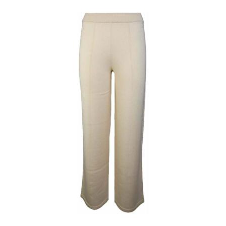 Max Mara Wide Byxor beige, Dam Byxor, Dam, Storlek: M