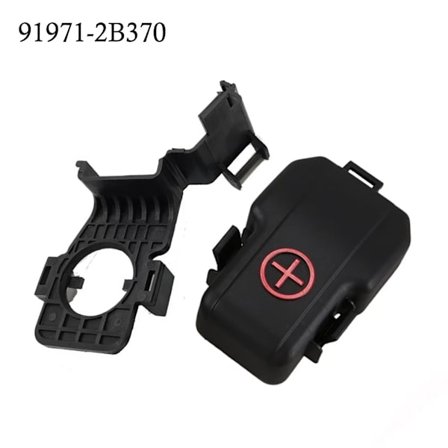 Dæksel Batteri Terminal Hætte Sort Bil Tilbehør Plastik Udskiftning 4 tommer Batteri Positivt Dæksel Til Elantra HD