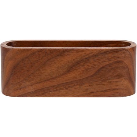 Træ-kort holder til skrivebord - Visning af visitkort