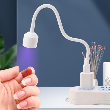 Neglelampe - Neglelampe LED UV 360° Roterende Design m/ 2 Timere - Tørrer Gel Negle på 30 Sekunder