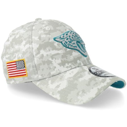 New Era - Camo fitted Gorra - Jacksonville Jaguars 39THIRTY NFL Salute To Service Camo Fitted @ Hatstore