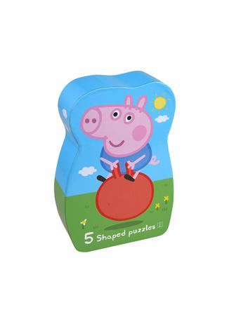 Peppa Pig Deco Puzzle George Toys Puzzles And Games Puzzles Classic Puzzles Monivärinen/Kuvioitu Gurli Gris