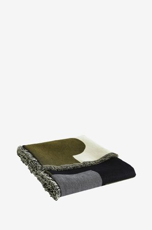 Markslöjd - LIA Pläd 130x170 cm - Grön - Filtar & plädar - 130X170 - Från Homeroom