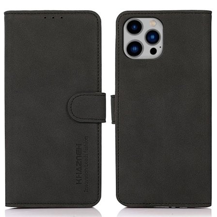 KHAZNEH iPhone 14 Plus magnet fodral - Svart