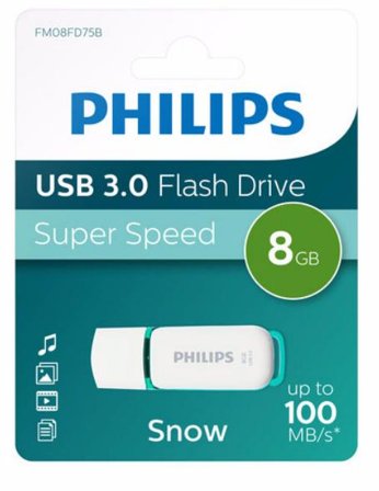 Philips FM08FD75B Snow edition 3.0 - USB-flashstasjon - 8 GB