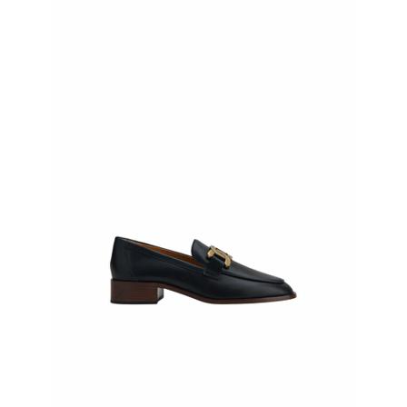 Tod's, Loafers Zwart, Dames, Maat:39 EU