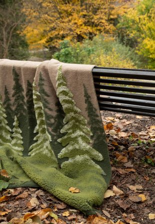 Frati Home Pledd EasyBoiled Bosco-Verde 150x190