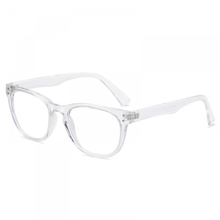 Blåt lys briller, Oversize Blåt lys briller til kvinder og mænd, Anti øjenbelastning & UV beskyttelse computer briller