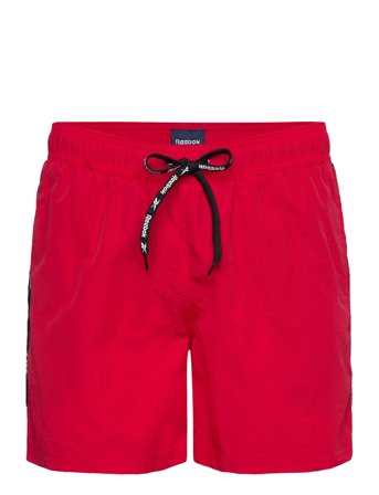 Mens Rbk Swim Shorts Duke Red Reebok Performance