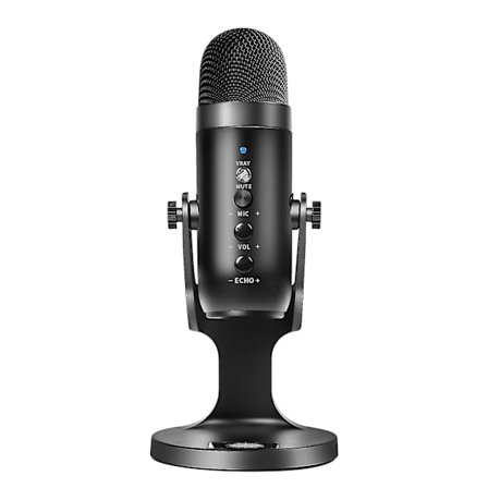 Mikrofon, USB-kabel, Brugermanual